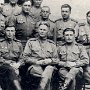 Громов, Соловьев, Акимов, группа работников штаба 320 ГАП, 1945 г.