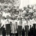Карелия. Парк Свирской победы, 1979 г. Со школьниками школы-интерната №2.